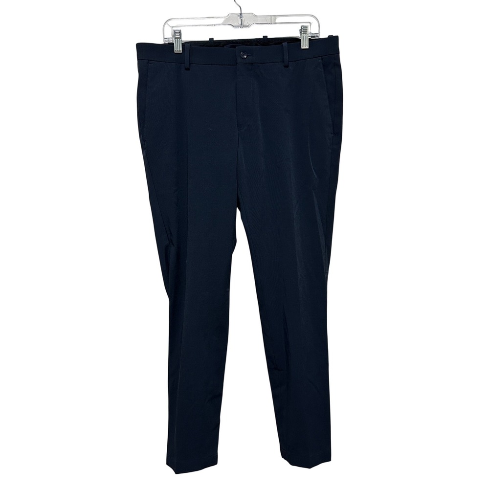 Sartoria Ambrosiana Custom Tailored Pants Mens 32x29 Navy Blue Italian‎ Bespoke